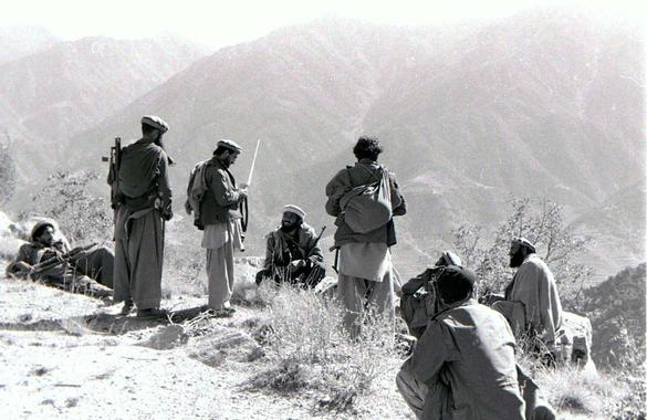 Soldater från Mujahedin, Afghanistan, 1987