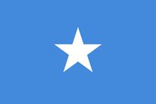 Somalias flagga.