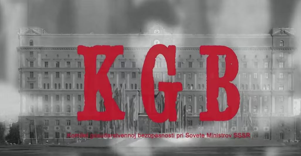Bokstäverna KGB.